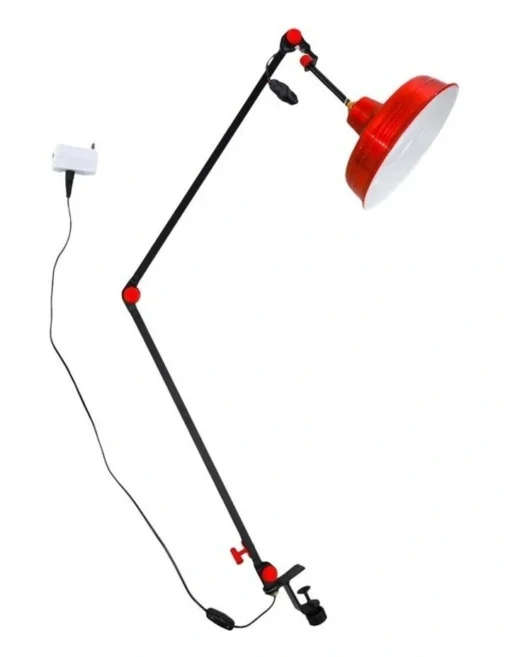 Carrom Lamp In Red -Home Décor Sales