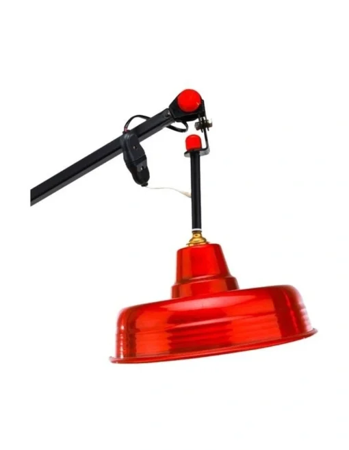 Carrom Lamp In Red -Home Décor Sales