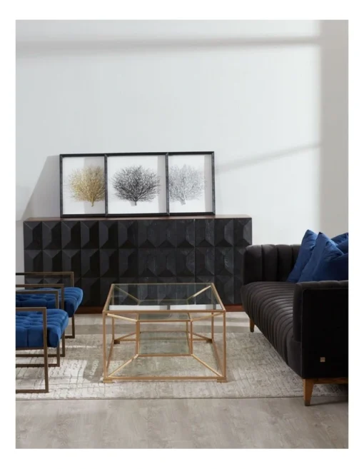Black Sea Fan Shadow Box -Home Décor Sales