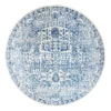Evoke Frost Blue Transitional Round Rug -Home Décor Sales 926336890 1 720x928