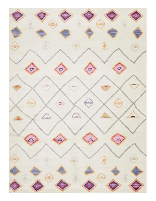 Zanzibar 763 White Rug -Home Décor Sales