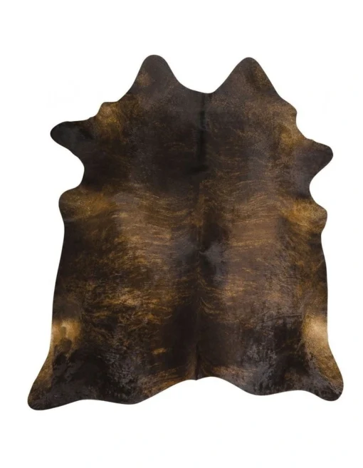 Exquisite Natural Cow Hide Dark Brindle -Home Décor Sales