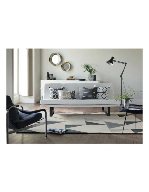 Scion Modul Charcoal 26704 Silver Rug -Home Décor Sales