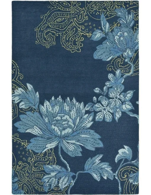 Wedgwood Fabled Floral Navy 37508 Rug -Home Décor Sales