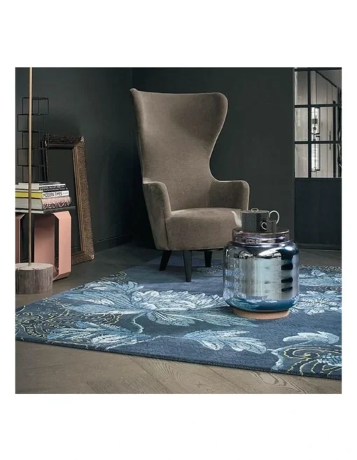 Wedgwood Fabled Floral Navy 37508 Rug -Home Décor Sales