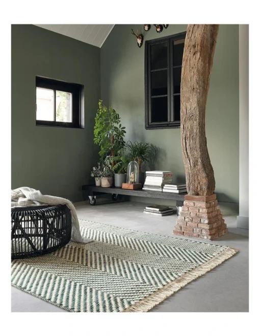 Brink & Campman Atelier Twill 49207 Rug In Blue -Home Décor Sales
