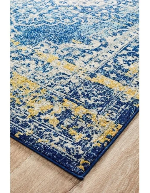 Museum Wilson Navy Rug In Navy -Home Décor Sales