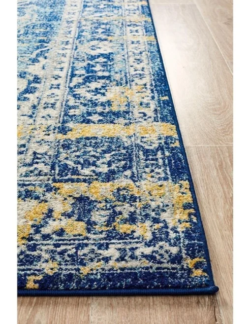 Museum Wilson Navy Rug In Navy -Home Décor Sales