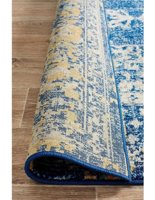 Museum Wilson Navy Rug In Navy -Home Décor Sales