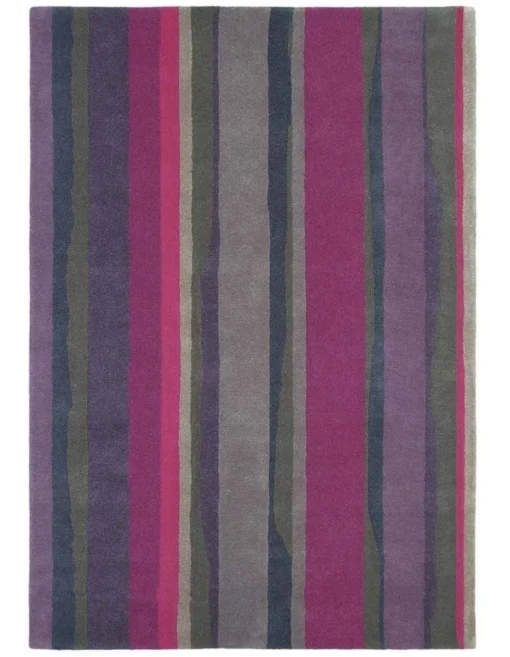 Sanderson Cressida 45105 Rug In Claret/Plum -Home Décor Sales