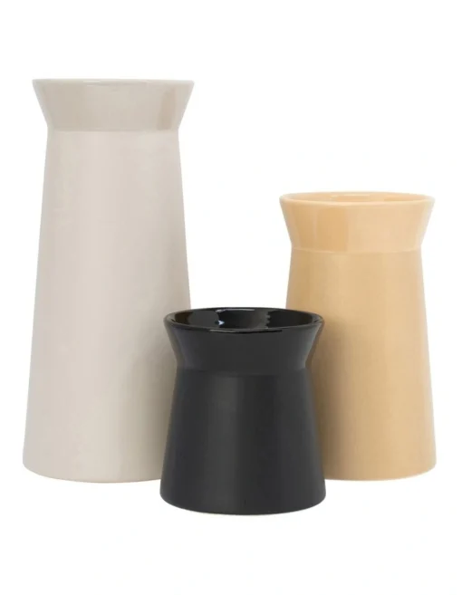 Industry Vase 14x30cm In Stone -Home Décor Sales