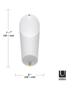 Umbra Floralink 10x10x69cm Wall Vessel In White -Home Décor Sales 938046610 3 720x928