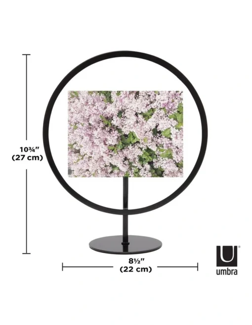 Umbra Infinity Frame 10x15cm/27x22x3cm In Black -Home Décor Sales