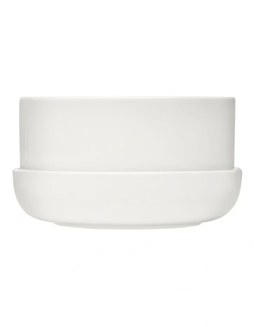 Iittala Nappula Short Pot In White -Home Décor Sales