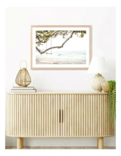 Profile Beach Swing Dreams Art Print A3 Natural Frame Australian Made -Home Décor Sales 947754100 4 720x928