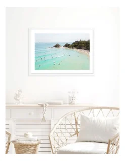 Profile Byron Beach Life Art Print A3 In White Frame -Home Décor Sales 947755990 4 720x928