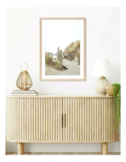 Profile Byron Beach Path 1 Art Print A2 In Natural Frame -Home Décor Sales 947756080 4 720x928