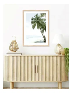 Profile Palm Island Dreams Art Print A2 Natural Frame Australian Made -Home Décor Sales 947759680 3 720x928