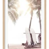 Profile Surfboard Sunrise Art Print A2 In Natural Frame -Home Décor Sales 947761480 1 720x928