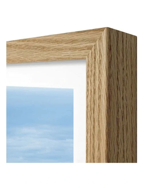 Profile Surfboard Wall Art Print A2 In Natural Frame Australian Made -Home Décor Sales
