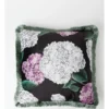 Heritage Hazel Hydrangea Print Cushion 50x50cm In Black -Home Décor Sales 951874210 1 720x928