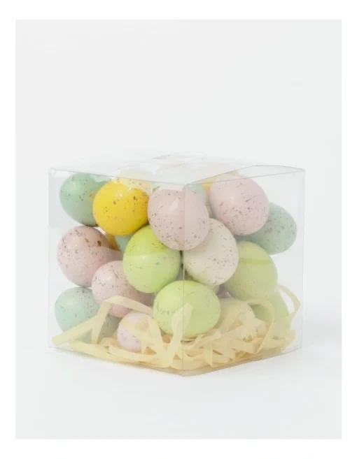 30pc Small Speckled Eggs Decoration 5cm In Multi -Home Décor Sales