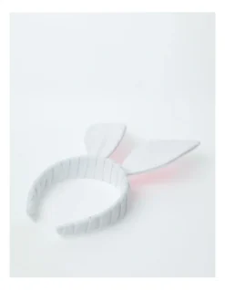 Felt Bunny Ears Headband 20cm In White/Pink -Home Décor Sales 952156450 3 720x928