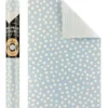 Simson White Dotty Pattern On Blue Roll Wrap -Home Décor Sales 954507340 1 720x928