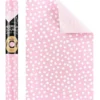 Simson White Dotty Pattern On Pink Roll Wrap -Home Décor Sales 954507430 1 720x928