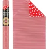 Simson Red Stripe With Dotty White Pattern Roll Wrap -Home Décor Sales 954508240 1 720x928