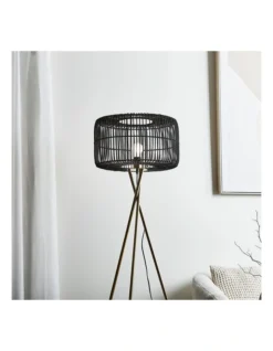 Martinique Floor Lamp 155cm In Black -Home Décor Sales 954973360 4 720x928