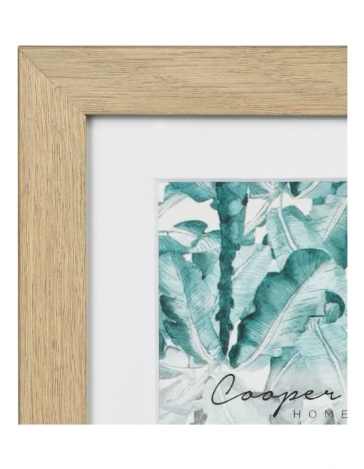 Set Of 4 20x25cm Matt To 13x18cm Oak Premium Paradise Wooden Photo Frame -Home Décor Sales