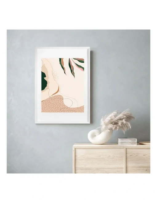 Premium Paradise Photo Frame 50x70cm Matt To 40x50cm In White -Home Décor Sales
