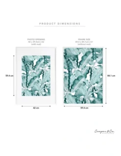 59.4x84.1cm Matt To 42x59.4cm Photo Frame In White -Home Décor Sales 954982000 3 720x928