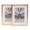 Premium Metallicus Metal Photo Frames 6x8 Matt To 4x6 Set Of 2 In Gold -Home Décor Sales 954982180 1 720x928