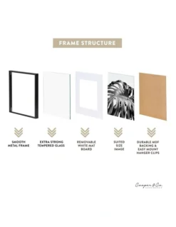 12x12 Matt To 8x8 Photo Frame In Gold -Home Décor Sales 954983260 4 720x928