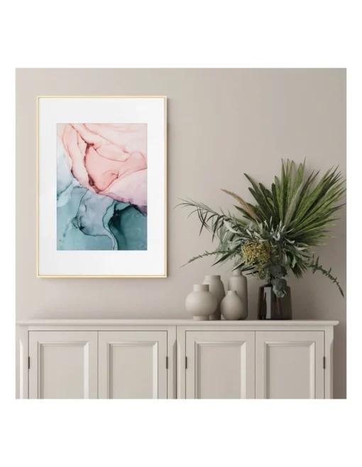 Platinum Metal Frame A1/A2 In Gold -Home Décor Sales