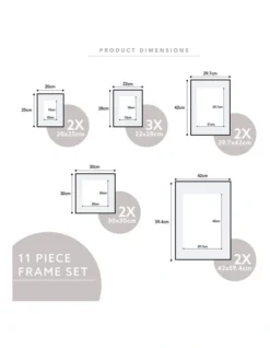 11 Piece Gallery Wall Picture Pack In Multi -Home Décor Sales 954986410 3 720x928