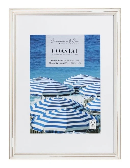 A2 Mat To A3 Large Photo Frame In White -Home Décor Sales