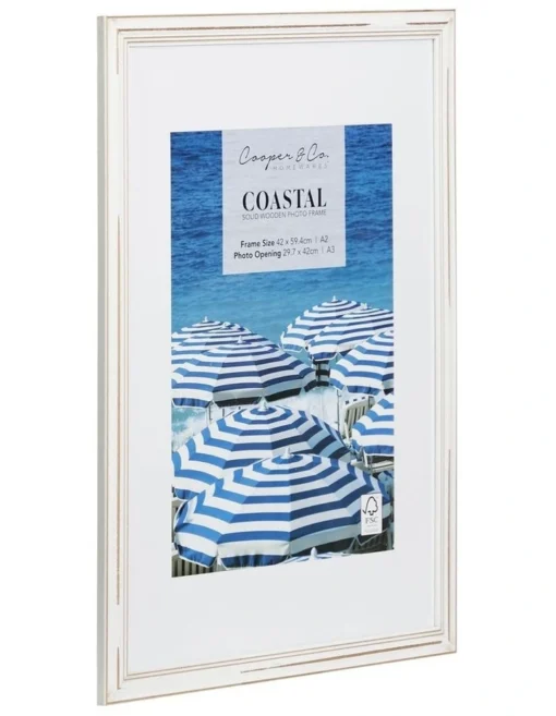 A2 Mat To A3 Large Photo Frame In White -Home Décor Sales