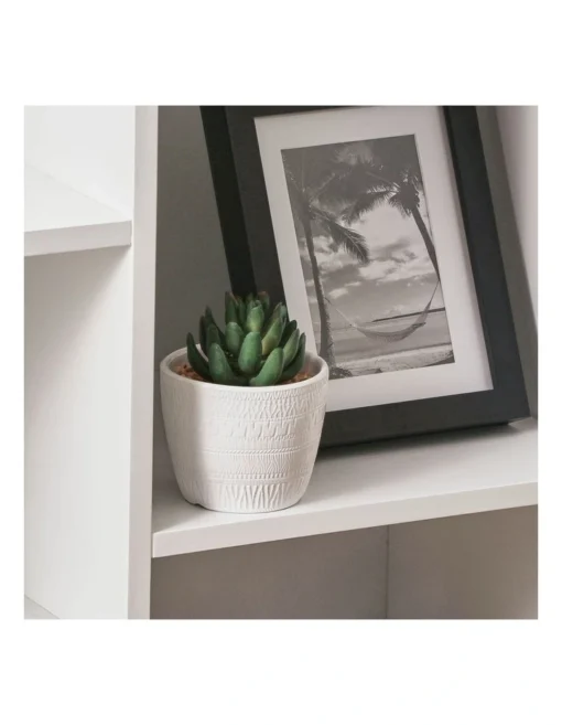 Trinity Artificial Gardens Set Of 3 In White -Home Décor Sales