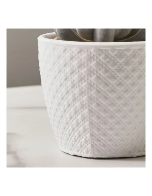 Trinity Artificial Gardens Set Of 3 In White -Home Décor Sales