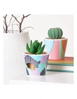 Pop Artificial Gardens Pots Set Of 4 In Multi -Home Décor Sales 954991990 6 720x928