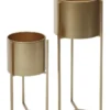 Eaton Planters Set Of 2 In Gold -Home Décor Sales 954995680 1 720x928