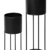 Hermosa Planters Set Of 2 In Black -Home Décor Sales 954995770 1 720x928