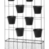 Vertical Indoor 9-Piece Plant Stand 101cm In Black -Home Décor Sales 954996670 1 720x928