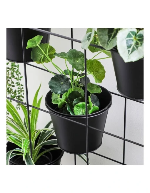 Vertical Indoor 9-Piece Plant Stand 101cm In Black -Home Décor Sales