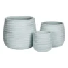 Lila Terracotta Planter Pots Set Of 3 In Blue -Home Décor Sales 954998650 1 720x928