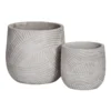 Marcus Terracotta Planter Pots Set Of 2 In Grey -Home Décor Sales 954999010 1 720x928