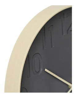 Anders Round Silent Non-Ticking Wall Clock 40cm In Dark Grey -Home Décor Sales 955003150 5 720x928
